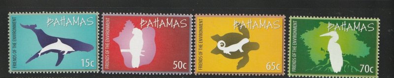 Bahamas 2010 Friends of the Environment Sc 1294-1297 MNH A1095