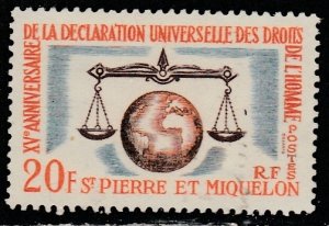Saint-Pierre & Miquelon    368   (N**)   1963