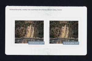 Canada 2764a Bottom Booklet Pane  MNH Photography, Edward Burtynsky, Train