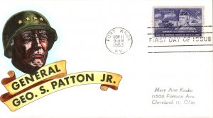 #1026 General George Patton Knoble FDC