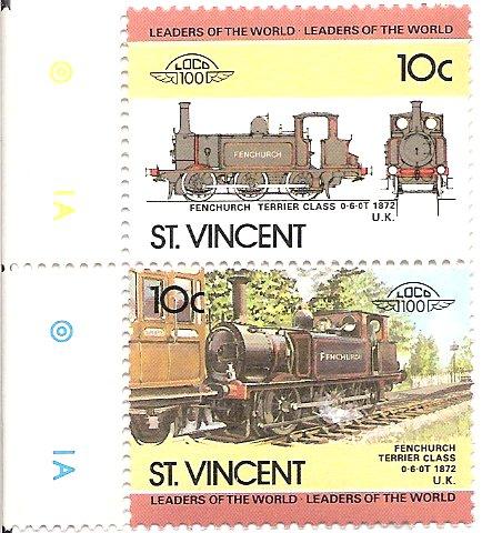 St. Vincent 834 (mnh se-tenant) 10