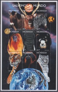 1999 Nicaragua 3899-3907KL Fauna
