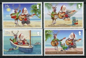 Cayman Islands Christmas Stamps 2019 MNH Santa Reindeer Birds Turtles 4v Set
