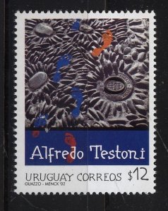 2002 Uruguay Alfredo Testoni artist photographer editor Cv $4 #1985 ** MNH