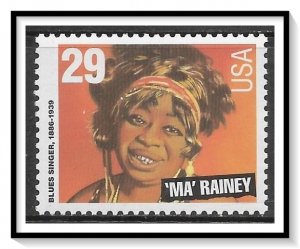 US #2859 Ma Rainey MNH