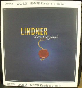 15541   CANADA   -   LINDNER ALBUM SUPPLEMENT 2012         SRP$ 89.20