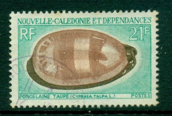 New Caledonia 1970 Seashells 21f FU