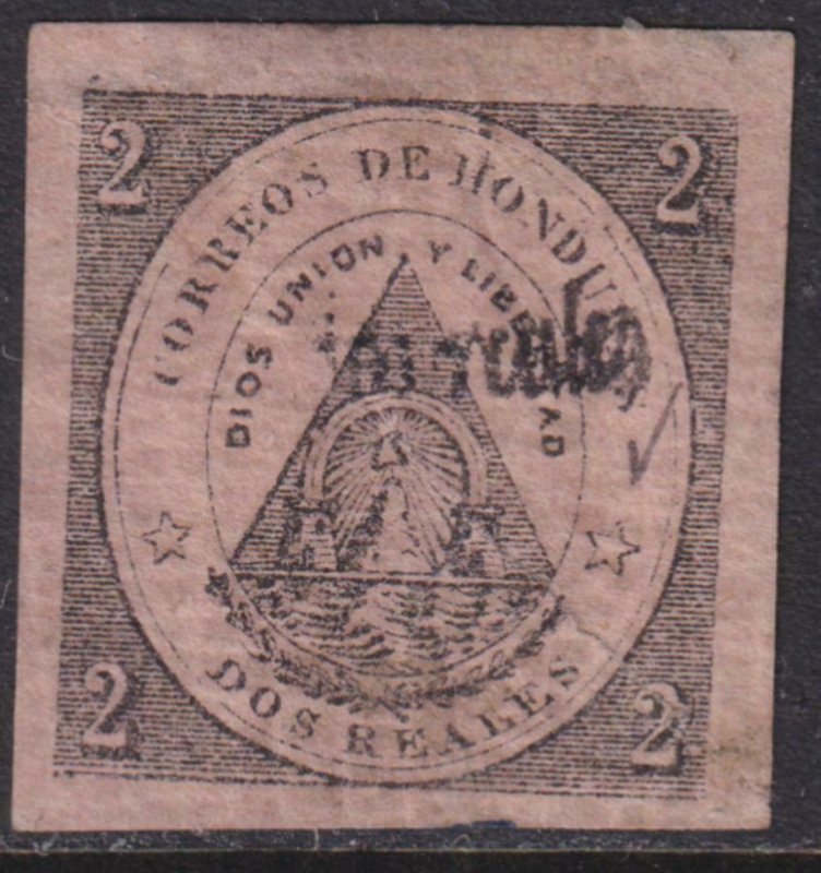 Honduras 1877 SC 14 Mint