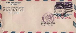 United States A.P.O.'s 3c Win the War (2) 1946 U.S. Army Postal Service, A.P....