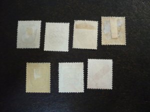 Stamps - Germany - Scott#4N1,4N3,4N4,4N6-4N8,4N10 - Used Partial Set of 7 Stamps