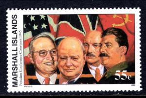Marshall Islands 518 WWII Potsdam Conference MNH VF
