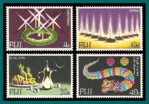 Fiji 1978 Festivals, MNH #393-396,SG560-SG563