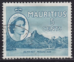 Mauritius 254 Rempart Mountain 1954