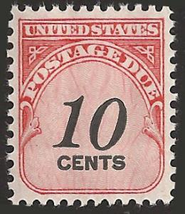 # J97 MINT NEVER HINGED