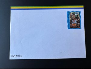 1995 Gabon Gabon Mi. ? Whole Postal Whole Item Stationery Par Avion 225F-