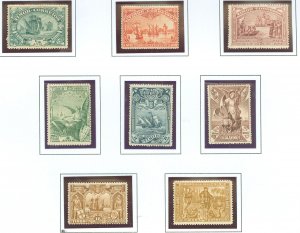 Timor #45-52 Unused Single (Complete Set)