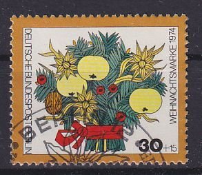 Germany Berlin1974 Sc#9NB114 used - Christmas - (BN1036)