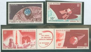 Wallis & Futuna Islands #C17/C23a/C24 Mint (NH) Single (Complete Set) (Space)