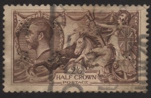 1913, Great Britain 2'6 Sh'p, King George V, Sc 173