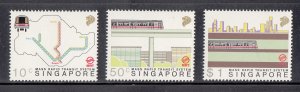 Singapore Scott #522-524 MNH