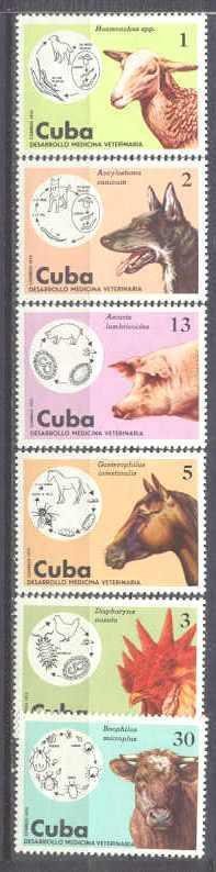 Cuba 2016-21 MNH Animals SCV4.90