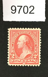 MOMEN: US STAMPS # 266 MINT OG NH LOT #D 9702