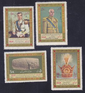 Iran 1609-12 MNH 1971 Cyrus the Great Founding of the Persian Empire 2500th