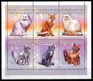 [76138] Mali 2000 Pets Cats Sheets MNH