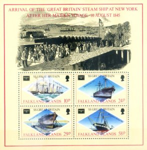 Great Britain 1986 ship.