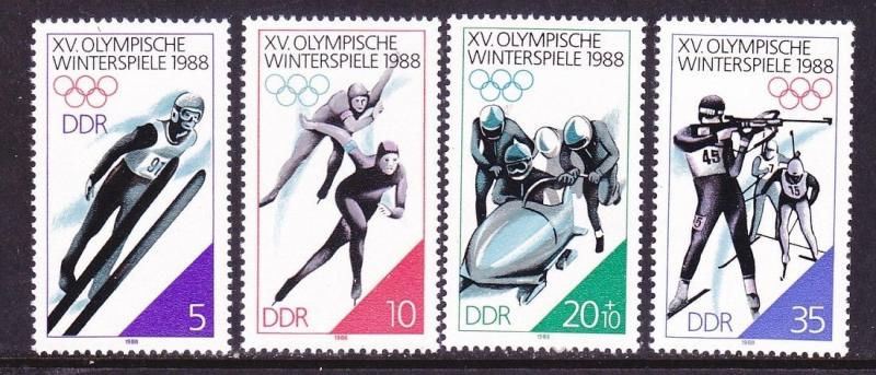 DDR #2647-2650 MNH CV$1.25