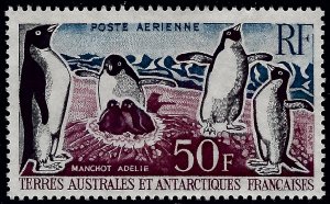 FSAT French Antarctic SC C4 Mint VF w/creases SCV $42.50.Bargain win!