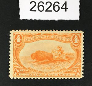 MOMEN: US STAMPS # 287 MINT OG LH LOT #26264