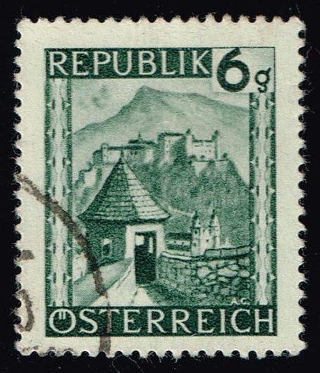 Austria #458 Hohensalzburg; Used (0.25)