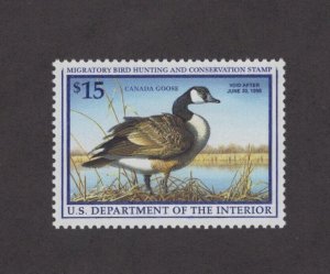 RW64 Federal Duck Stamp. Single. MNH. OG.   #02 RW64