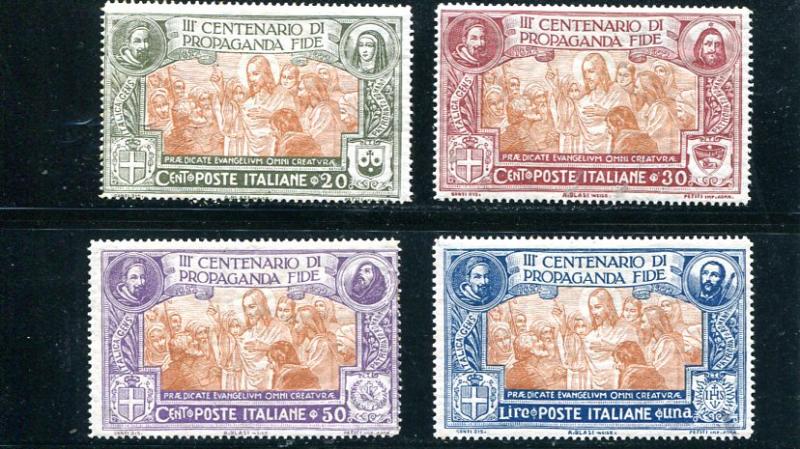 Italy #143-46 Mint VF NH