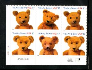 #3653-56 MNH Plate Block of 6 Pos #3