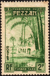 1950, Libya Fezzan, 2Fr, MH, Sc 2NJ2