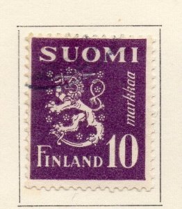 Finland 1947-49 Early Issue Fine Used 10p. NW-214530