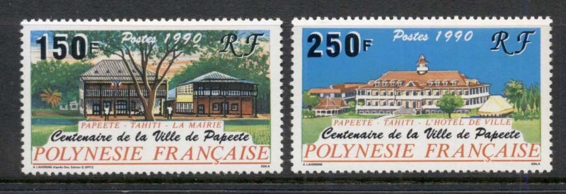 French Polynesia 1990 Papeete Village Cent. MUH