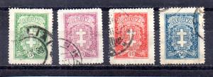 Lithuania 234-239 used