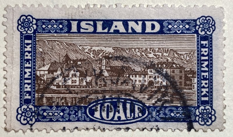 AlexStamps ICELAND #139 VF Used 