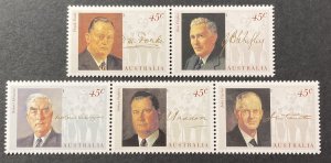 Australia 1994 #1380, WW II Prime Ministers, MNH.