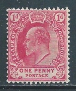 Cape Of Good Hope #64 MH 1p King Edward VII Defin.