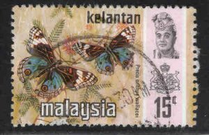 Malaysia Kelantan Scott 103 Used  Butterfly set