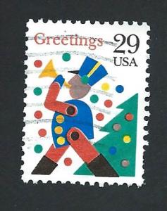 SC# 2794 - (29c) - Toy Soldier - perf 11.5, used single