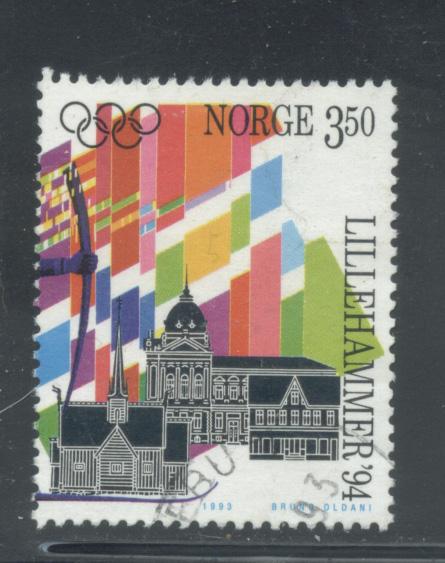 Norway 1029  VF  Used