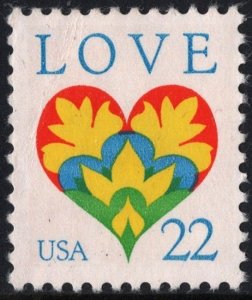 SC#2248 22¢ Love Single (1987) MNH