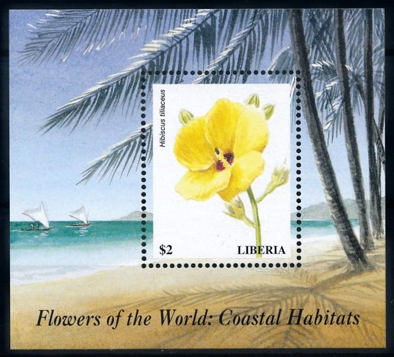 [67327] Liberia 1999 Flora Flowers Blumen Souvenir Sheet MNH