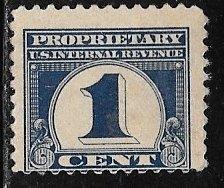 USA RB65, 1c Numeral Revenue, MNH, AVG