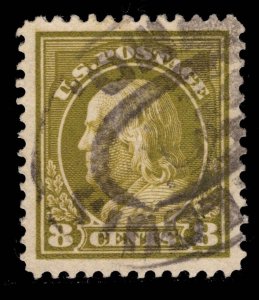 MOMEN: US STAMPS #414 USED PSE GRADED CERT XF-SUP 95J LOT #88904